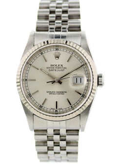 Rolex Oyster Perpetual Datejust 16234 Mens Watch