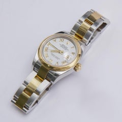 Rolex Oyster Perpetual Datejust 179163 MOP Ladies Watch Box Papers