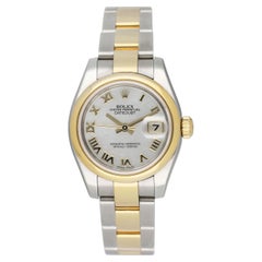 Rolex Oyster Perpetual Datejust 179163 MOP Ladies Watch Box Papers