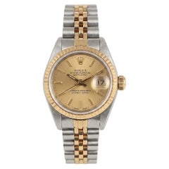 Rolex Oyster Perpetual Datejust 26 mm, zweifarbig, aus 18-karätigem Gold und Edelstahl