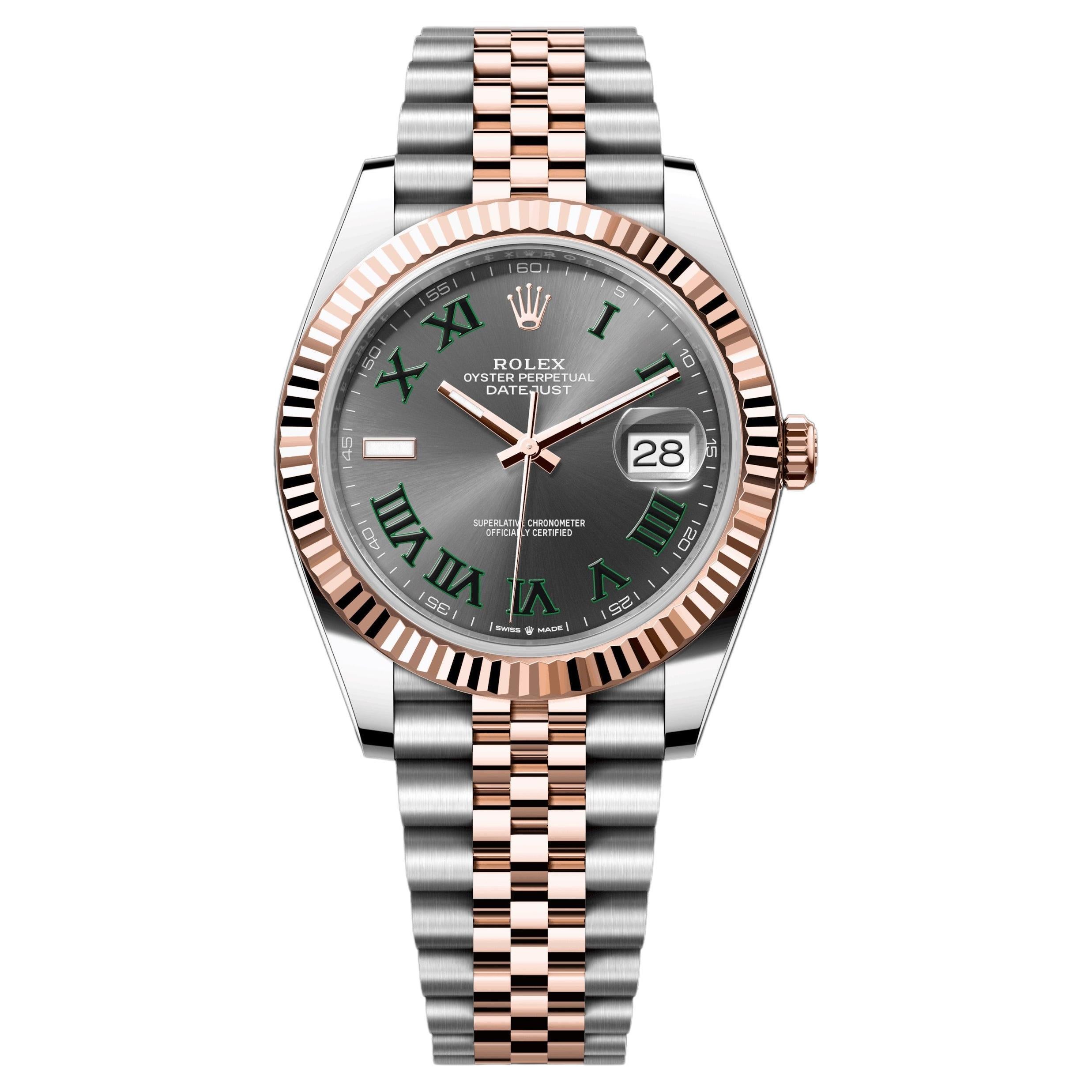 Rolex Oyster Perpetual Datejust 41 en or Oystersteel et Everose en vente