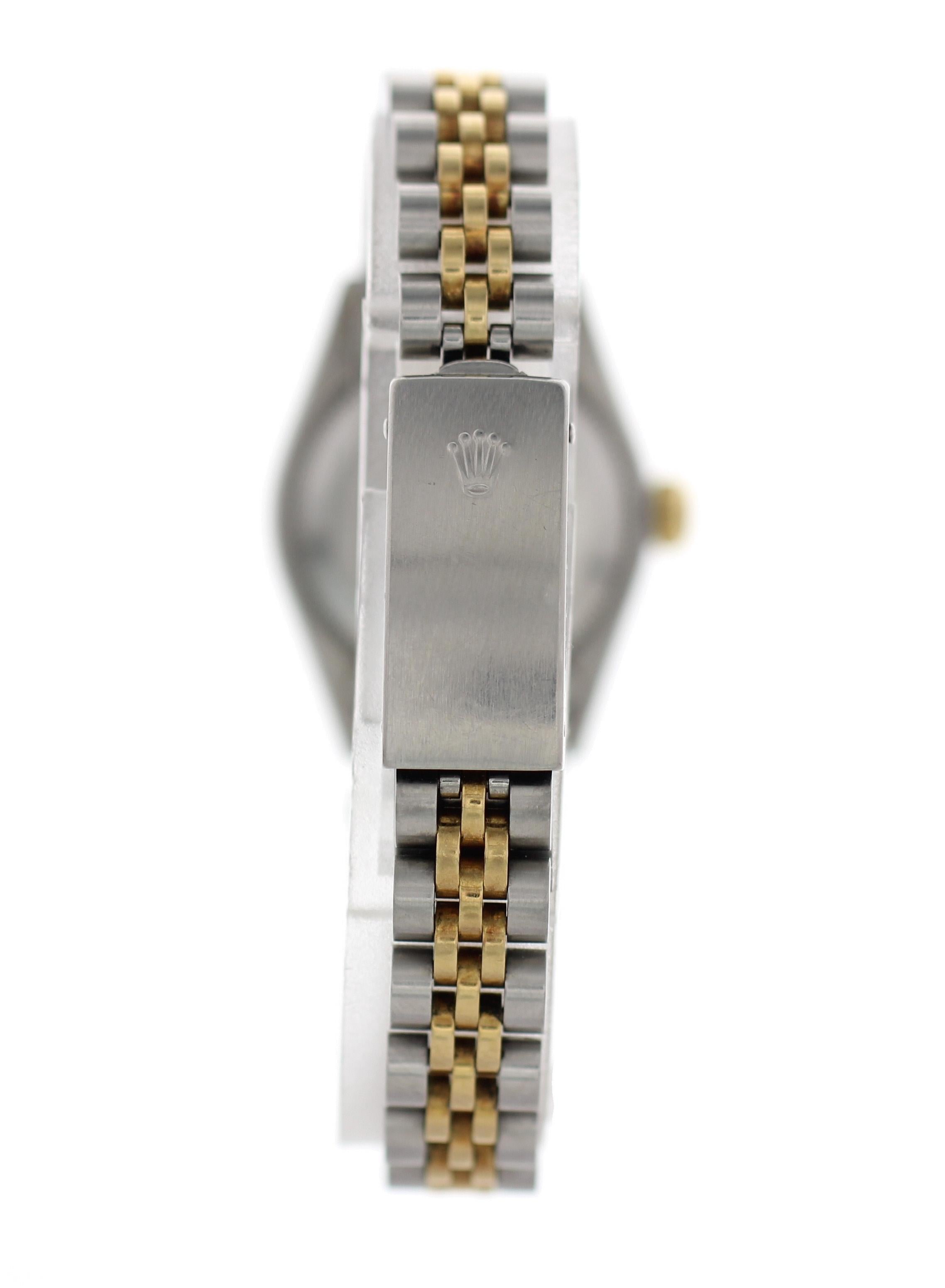 Women's Rolex Oyster Perpetual Datejust 69173 Ladies Watch For Sale