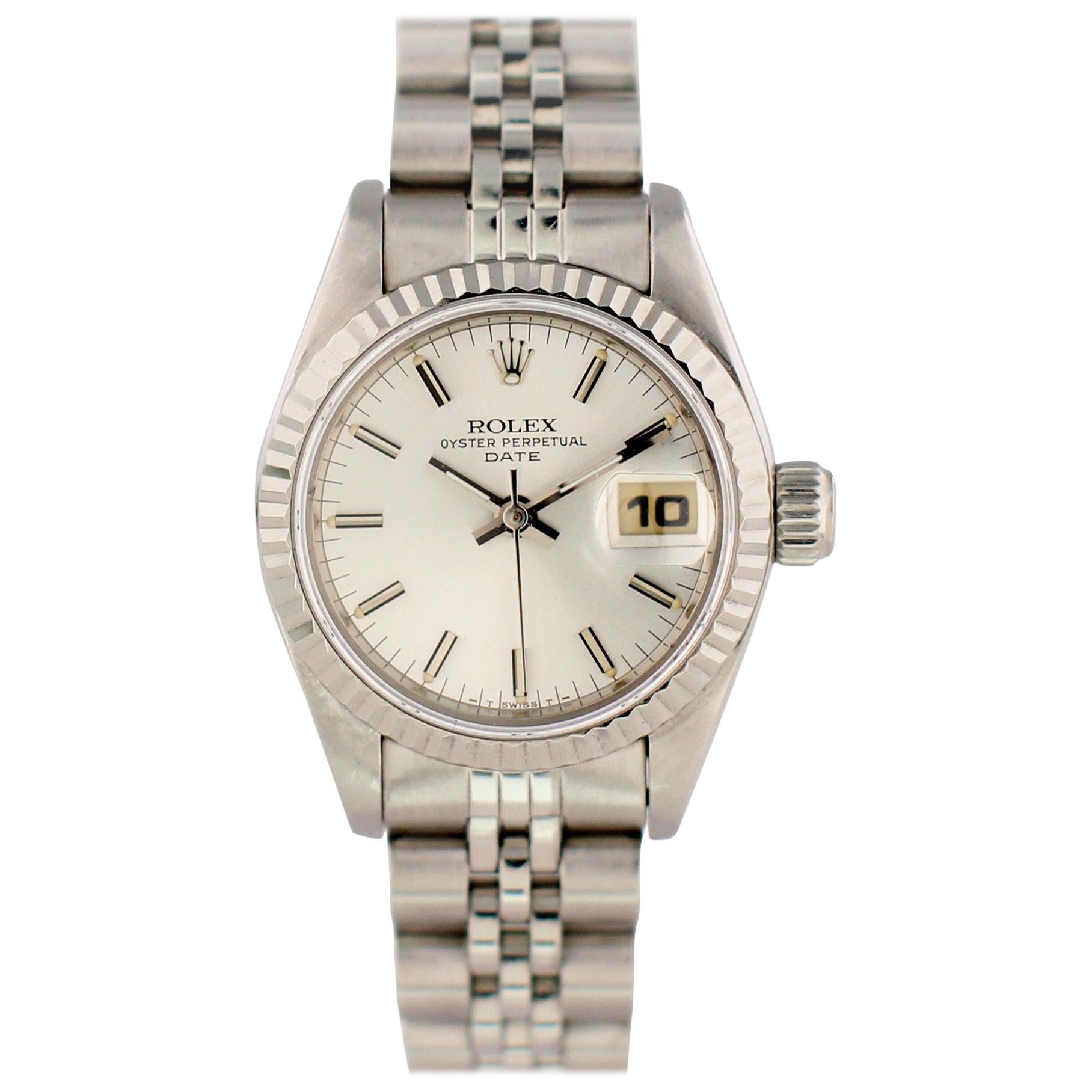 Rolex Oyster Perpetual Datejust 69174 Ladies Watch For Sale
