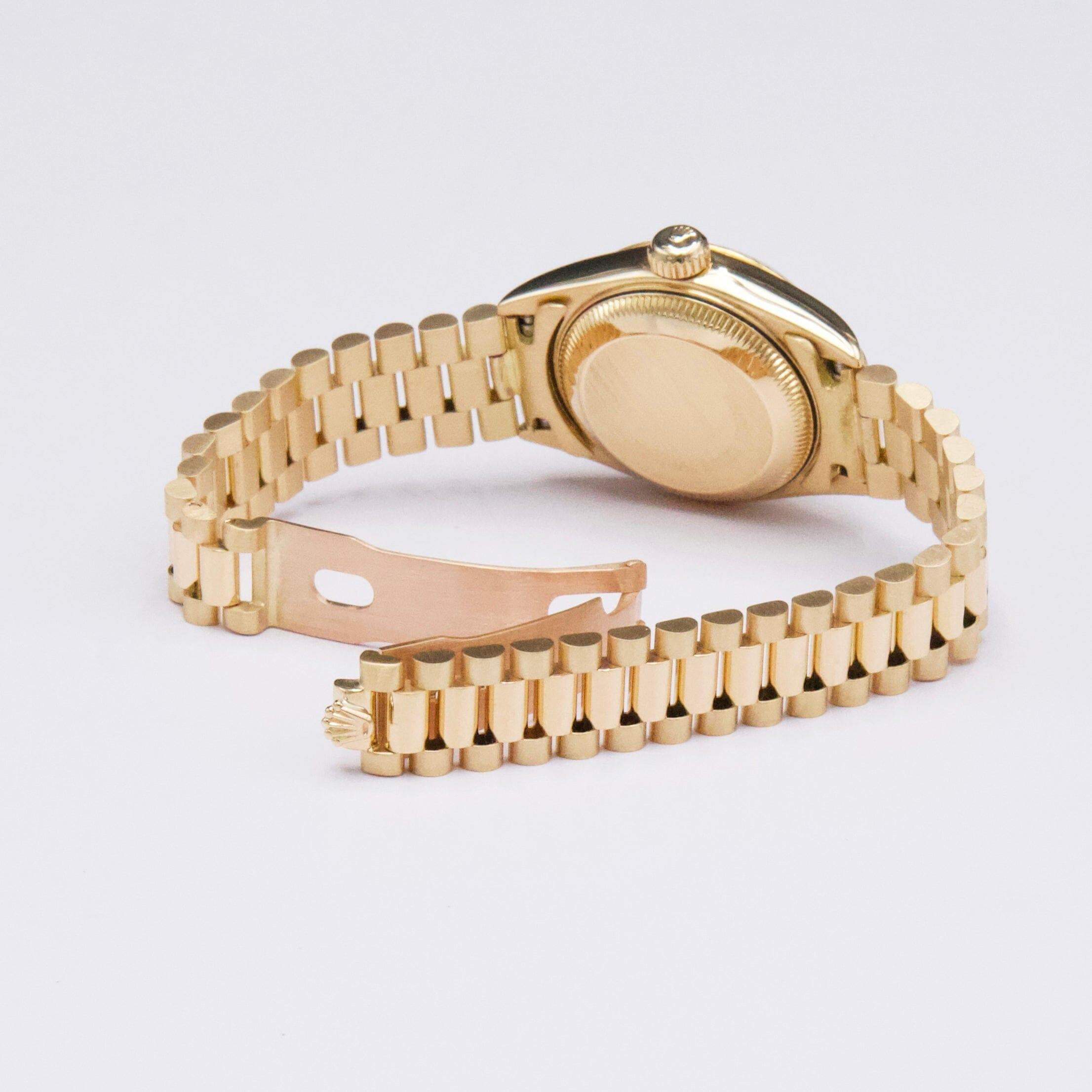 Reloj Rolex Oyster Perpetual Datejust 69178 para señora en venta 2