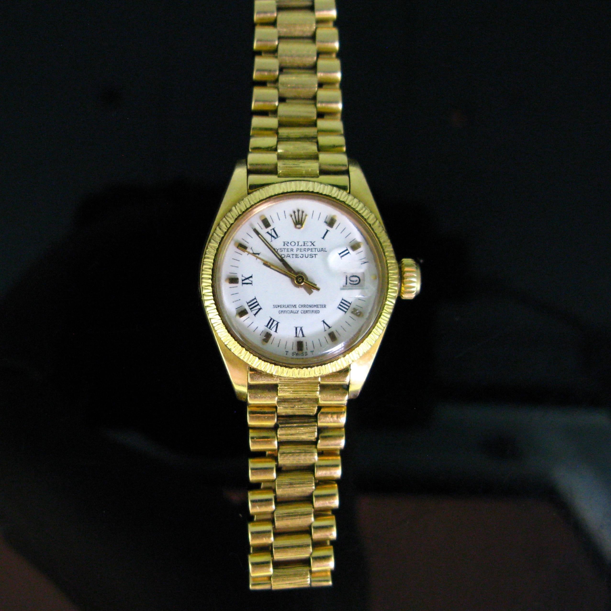 rolex oyster perpetual 18k 750 geneve swiss made