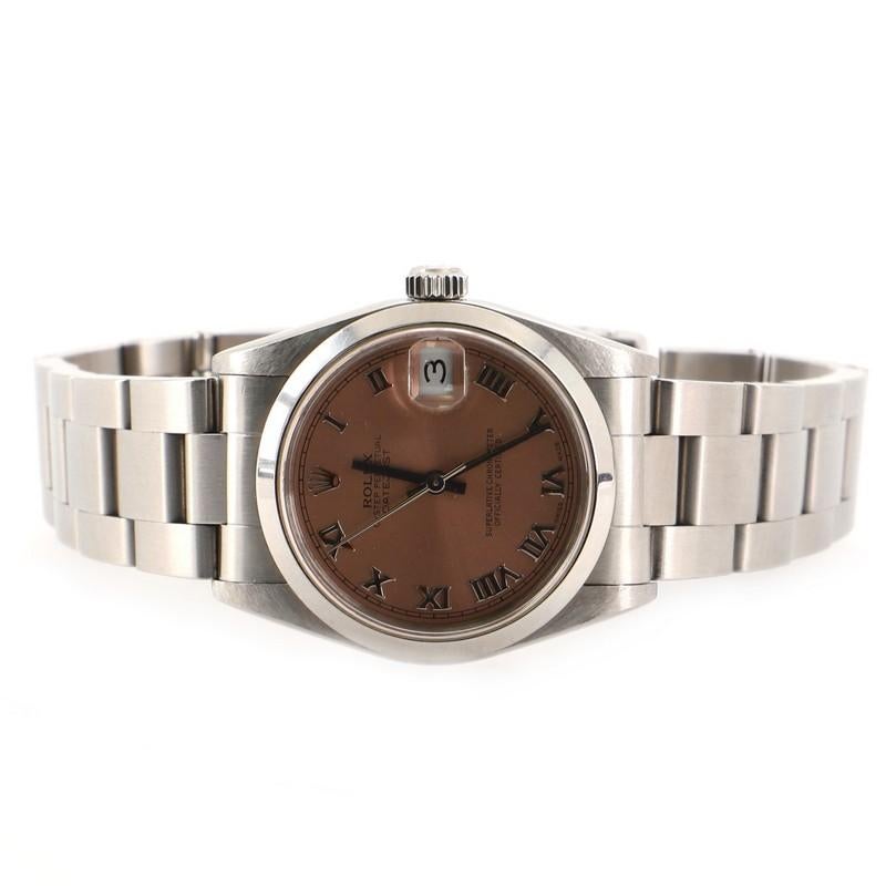 Rolex Oyster Perpetual Datejust Automatic Watch Stainless Steel 31 In Good Condition In New York, NY
