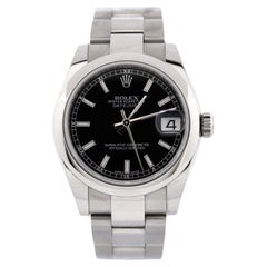 Rolex Oyster Perpetual Datejust Automatic Watch Stainless Steel 31