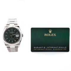 Rolex Oyster Perpetual Datejust Automatic Watch Stainless Steel 36