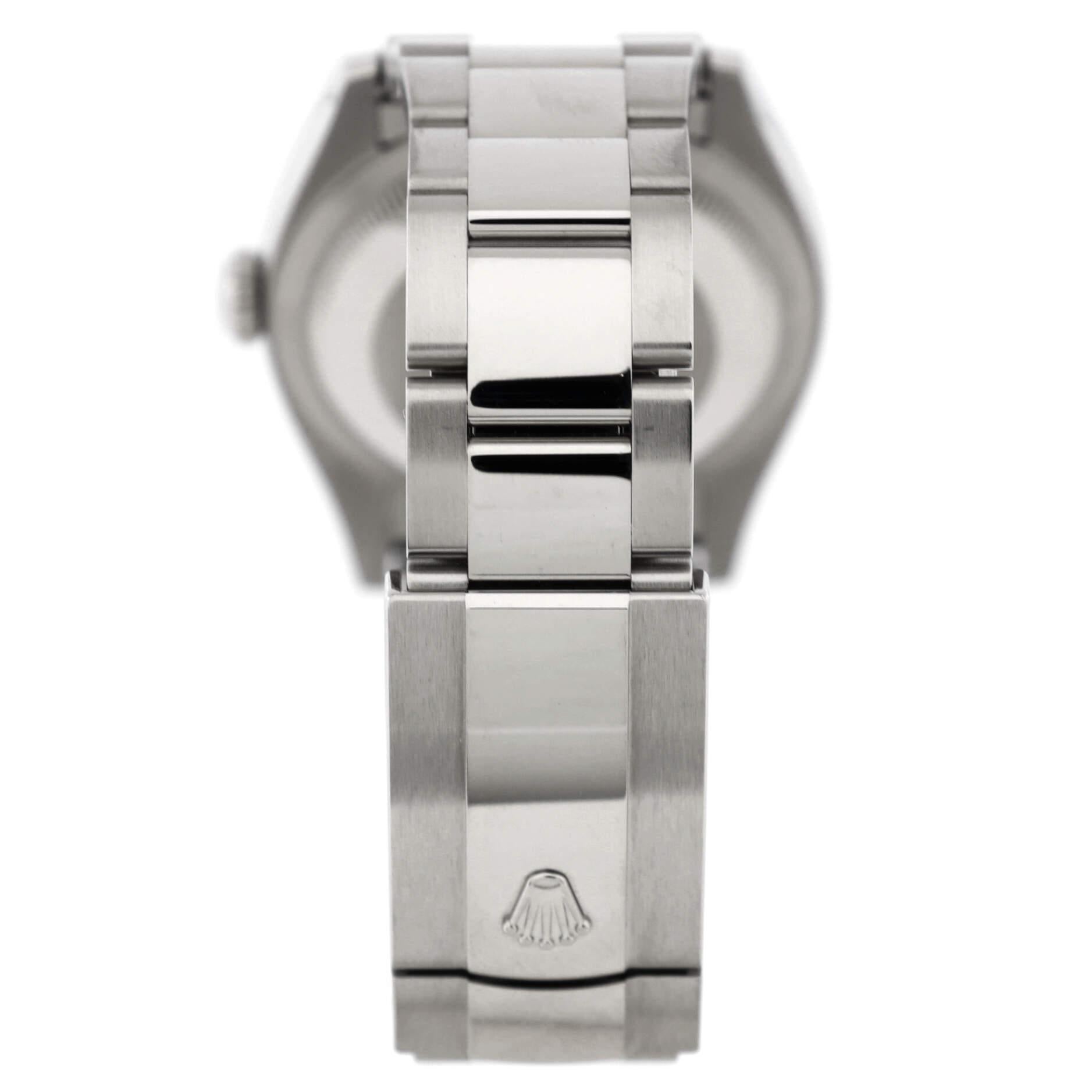 Oyster Perpetual Datejust Automatikuhr aus Edelstahl 36 1