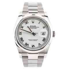 Rolex Oyster Perpetual Datejust Automatic Watch Stainless Steel 36