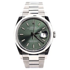 Rolex Oyster Perpetual Datejust Automatic Watch Stainless Steel 36