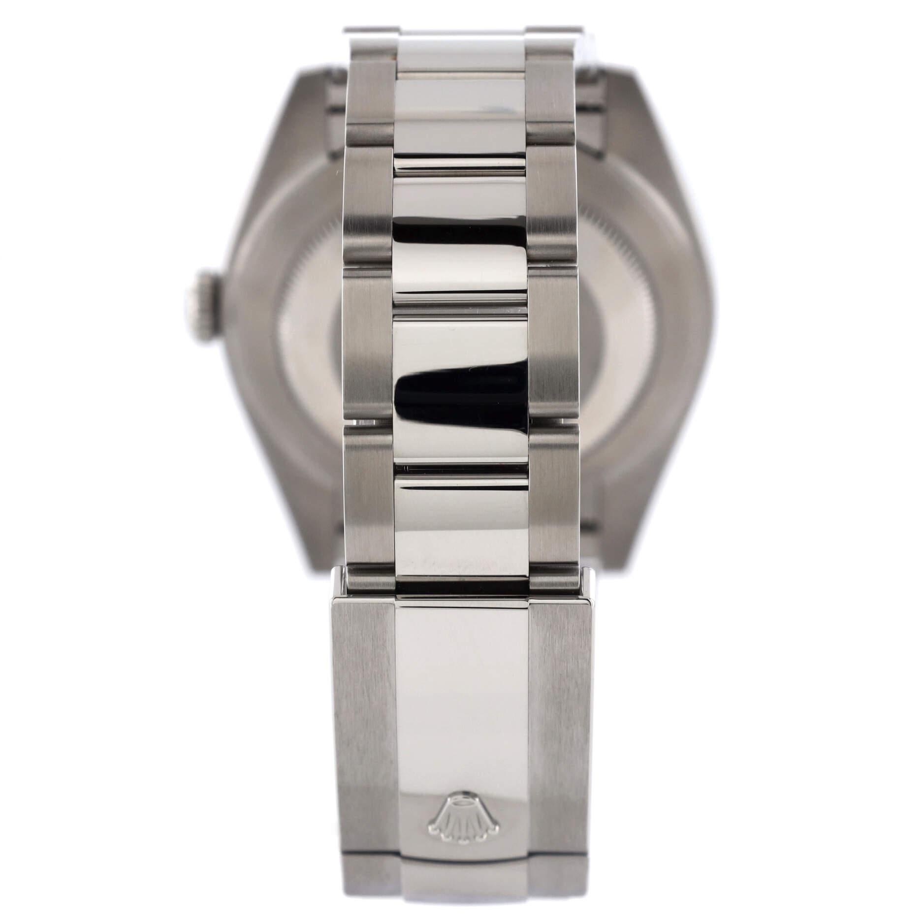 Oyster Perpetual Datejust Automatikuhr aus Edelstahl 41 1