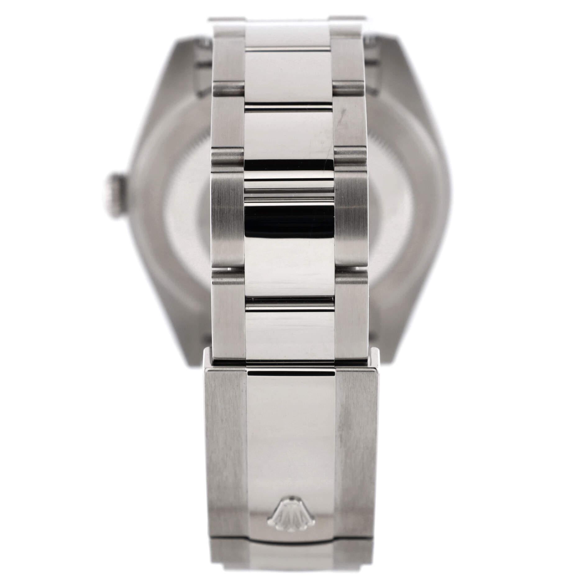 Oyster Perpetual Datejust Automatikuhr aus Edelstahl 41 1