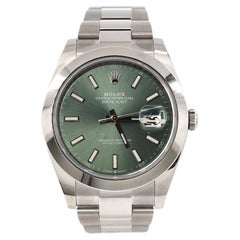 Rolex Oyster Perpetual Datejust Automatic Watch Stainless Steel 41