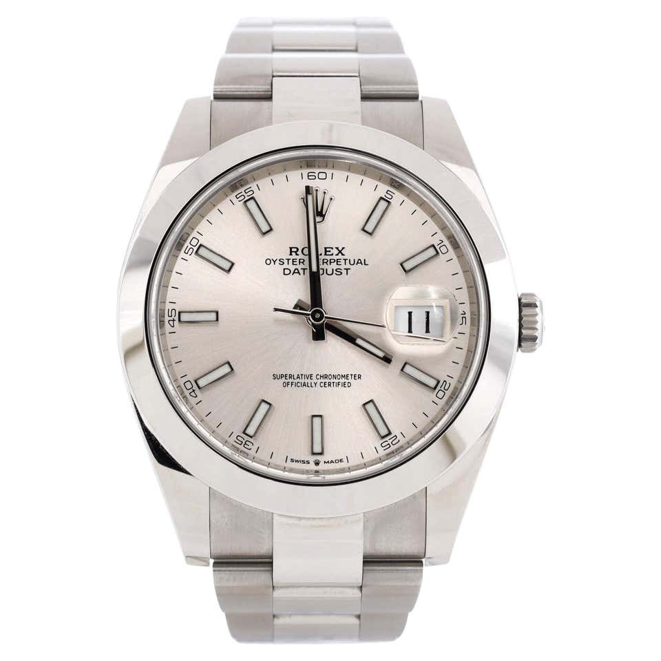 Rolex Oyster Perpetual Datejust Automatic Watch Stainless Steel and ...