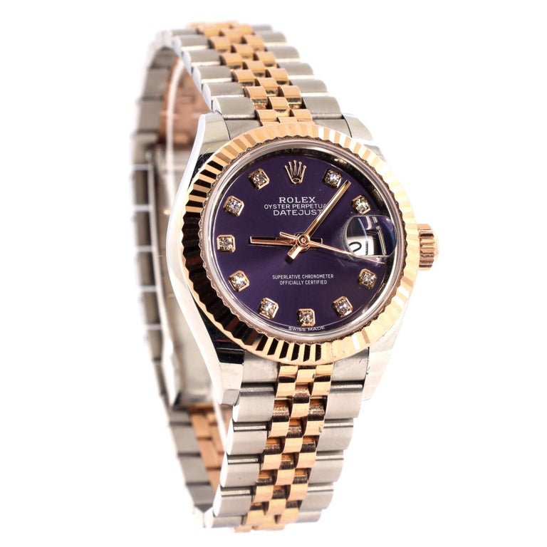 Rolex Oyster Perpetual Datejust Automatic Watch Stainless Steel and ...