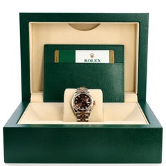 Rolex Oyster Perpetual Datejust Automatic Watch Stainless Steel and Rose Gold