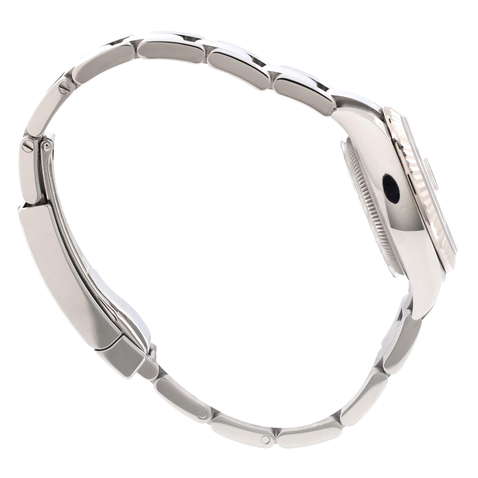 Femenino o masculino Reloj Rolex Oyster Perpetual Datejust Automático Acero inoxidable y oro blanco