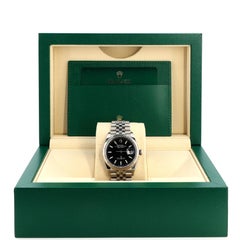 Rolex Oyster Perpetual Montre automatique Datejust en acier inoxydable et or blanc 36