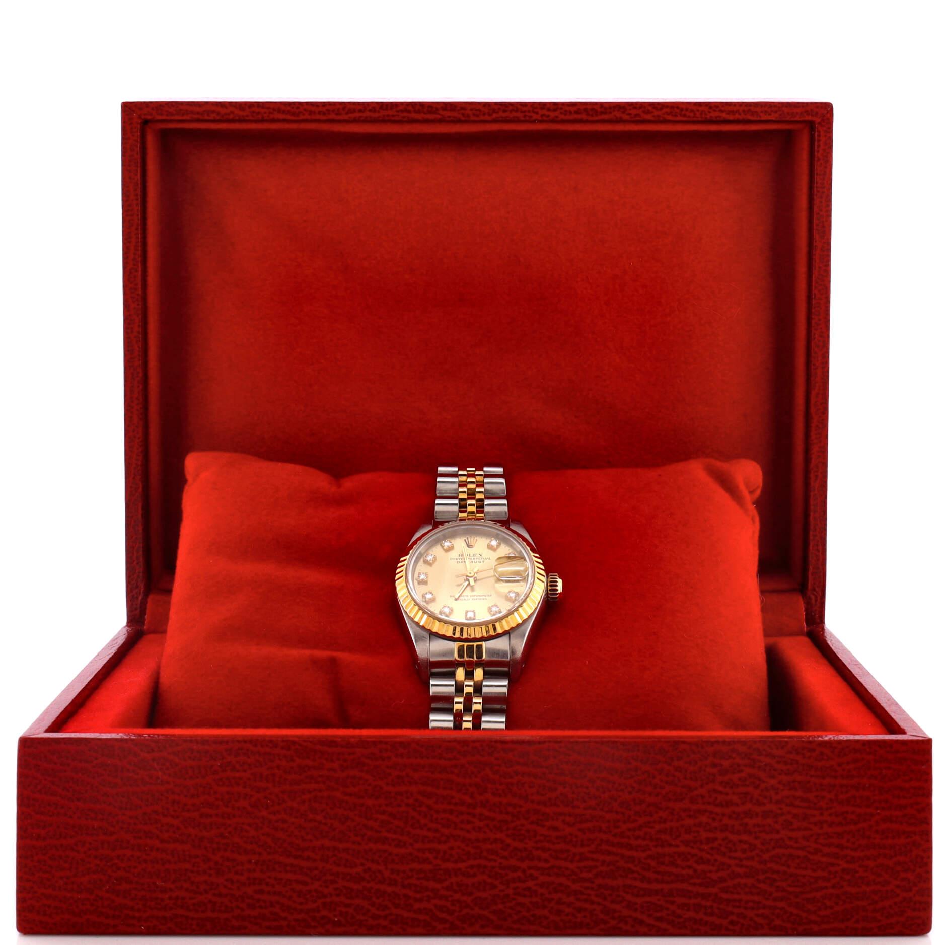 Rolex Oyster Perpetual Datejust Automatic Watch Stainless Steel and