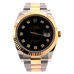 Rolex Oyster Perpetual Datejust Automatic Watch Stainless Steel and Yello
