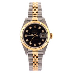 Rolex Oyster Perpetual Datejust Automatic Watch Stainless Steel and Yellow