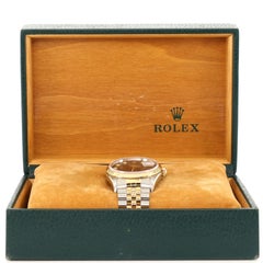 Rolex Oyster Perpetual Datejust Automatic Watch Stainless Steel and Yellow Gold