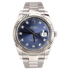 Rolex Oyster Perpetual Datejust Automatic Watch Stainless Steel