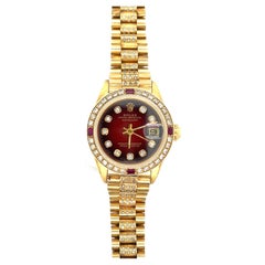 Retro Rolex Oyster Perpetual Datejust Lady's Watch