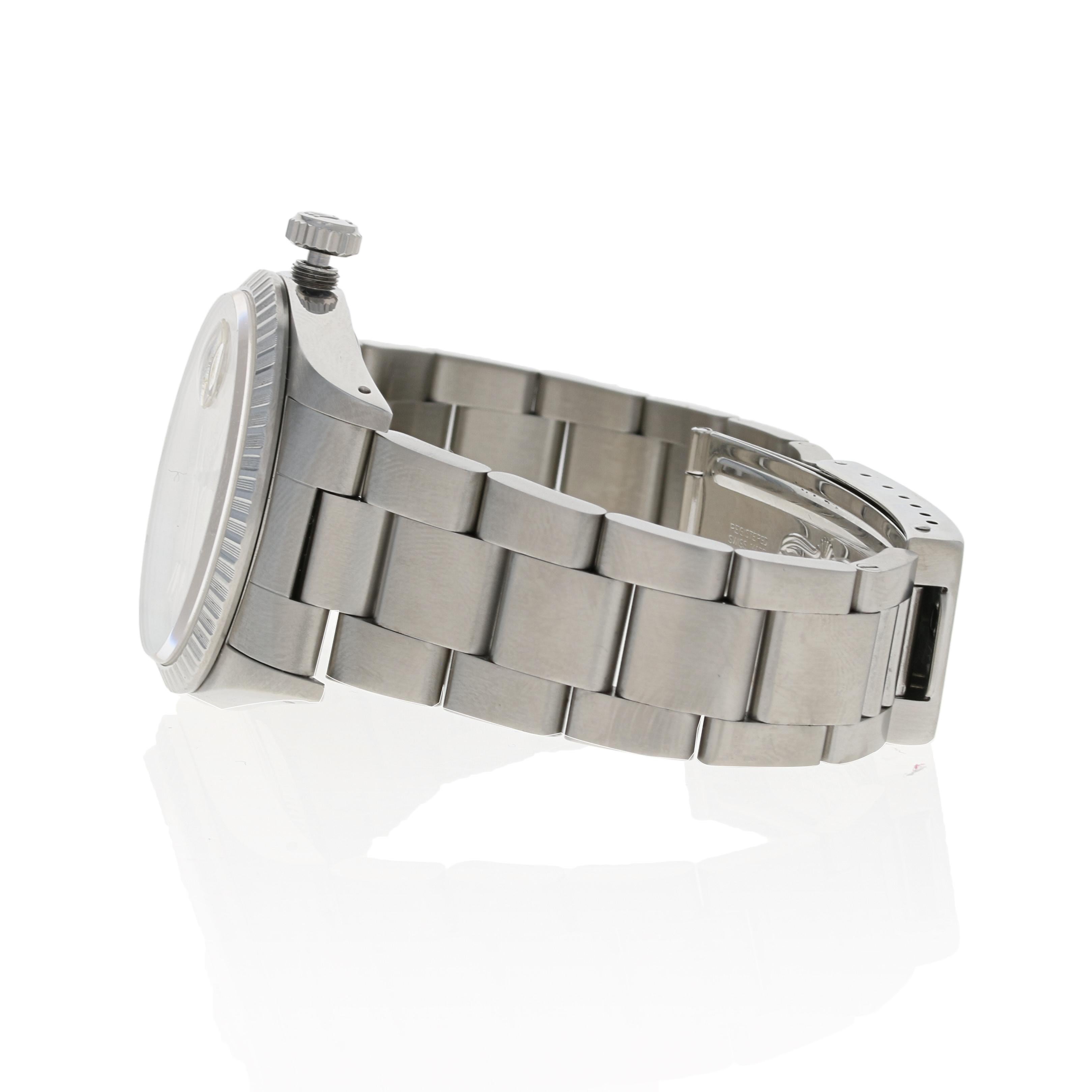 Rolex Oyster Perpetual Datejust Men's Watch, Stainless Automatic 2Yr Wnty 16220 1