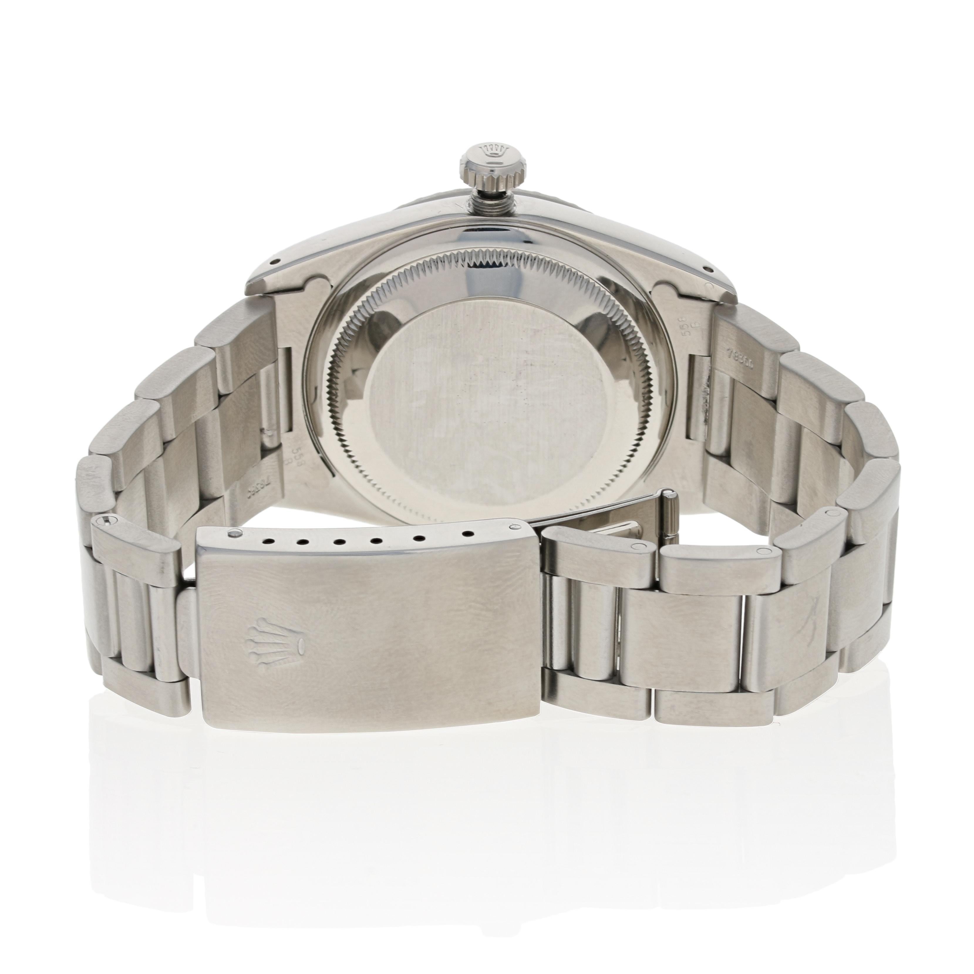 Rolex Oyster Perpetual Datejust Men's Watch, Stainless Automatic 2Yr Wnty 16220 2