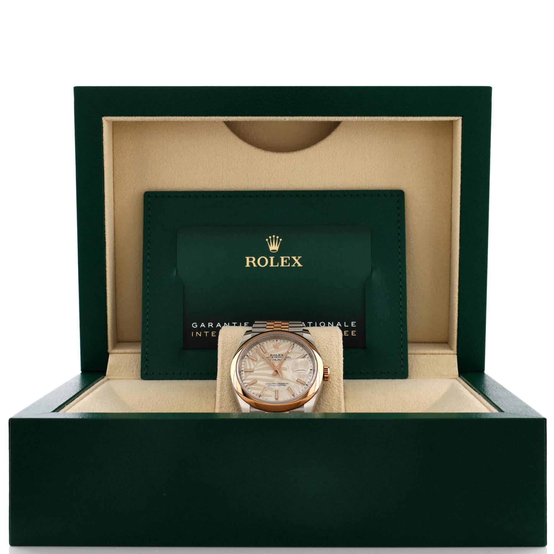 Condition: Excellent. Minor wear throughout case and bracelet.
Accessories: Warranty Card - Dated, Box, Instruction Booklet
Measurements: Case Size/Width: 36mm, Watch Height: 12mm, Band Width: 20mm, Wrist circumference: 6.25