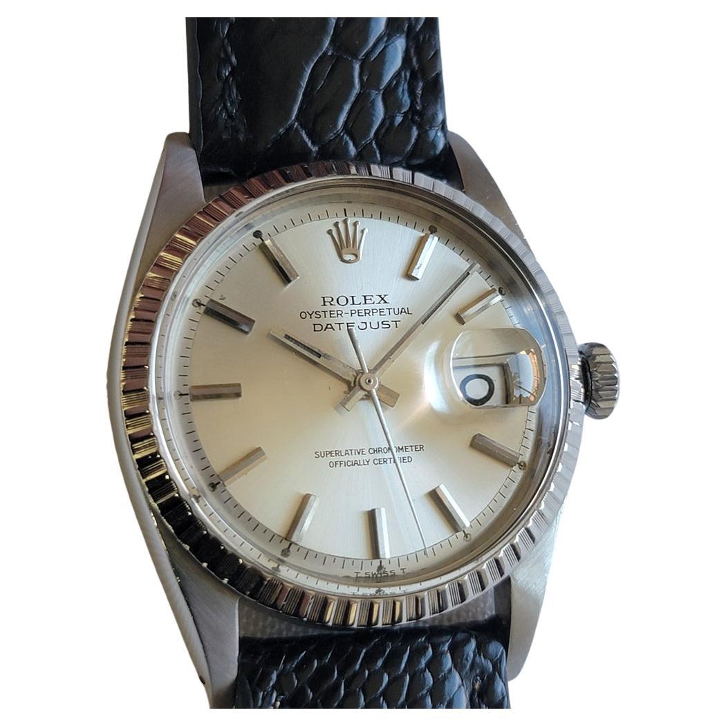 Rolex Oyster perpetual Datejust Ref 1603 Mens 1960s 36mm Vintage Automatic RA684 en venta