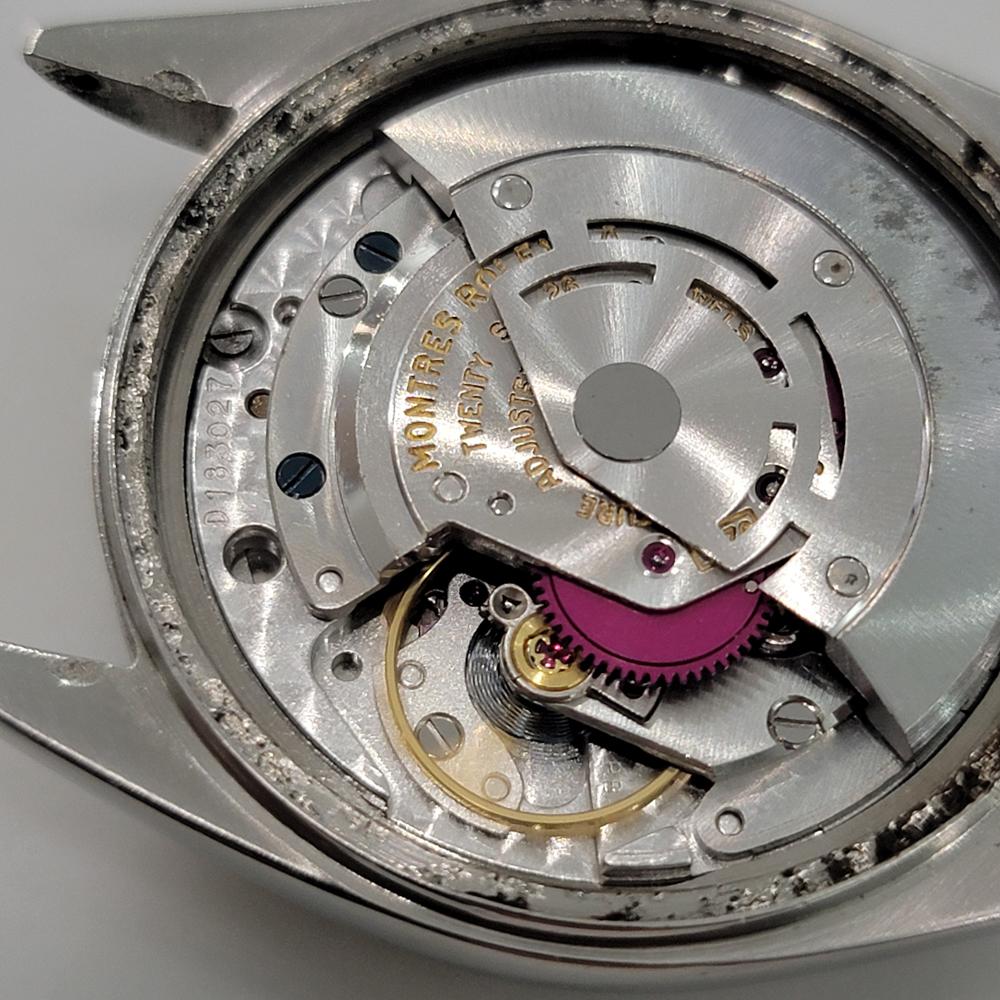 Rolex Oyster perpetual Datejust Ref 1603 Mens 1960s 36mm Vintage Automatic RA685 For Sale 7