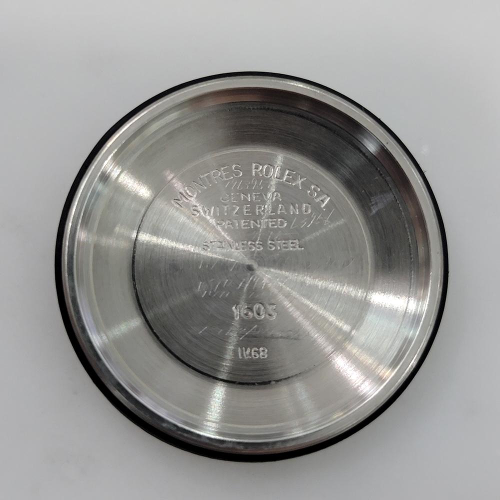 Rolex Oyster perpetual Datejust Ref 1603 Mens 1960s 36mm Vintage Automatic RA685 For Sale 8