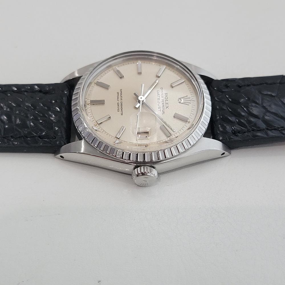 Rolex Oyster perpetual Datejust Ref 1603 Mens 1960s 36mm Vintage Automatic RA685 For Sale 1