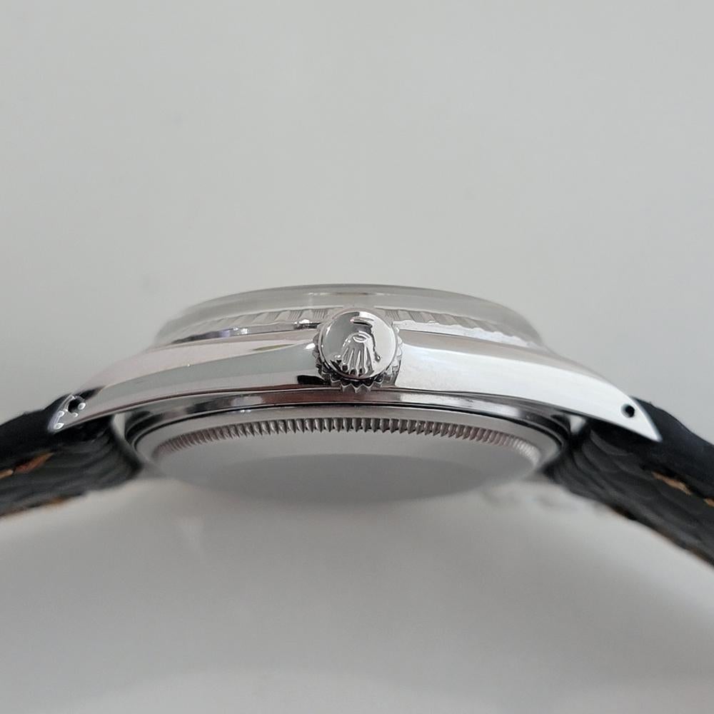 Rolex Oyster perpetual Datejust Ref 1603 Mens 1960s 36mm Vintage Automatic RA685 For Sale 5