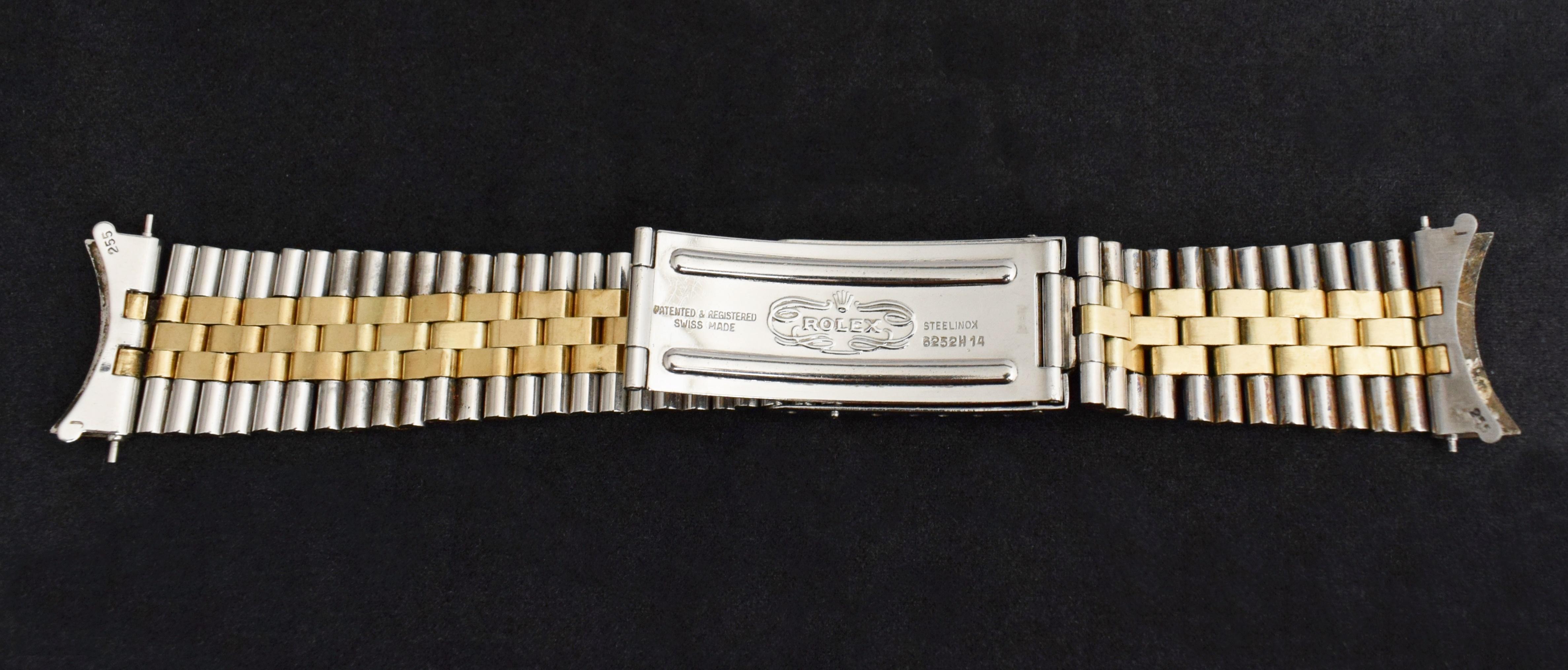 Rolex Oyster Perpetual Datejust Silber-Zifferblatt 1601 Stahl-Gelbgold-Uhr, 1972 8