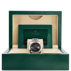 Rolex Oyster Perpetual Datejust Wimbledon Automatikuhr aus Edelstahl 41