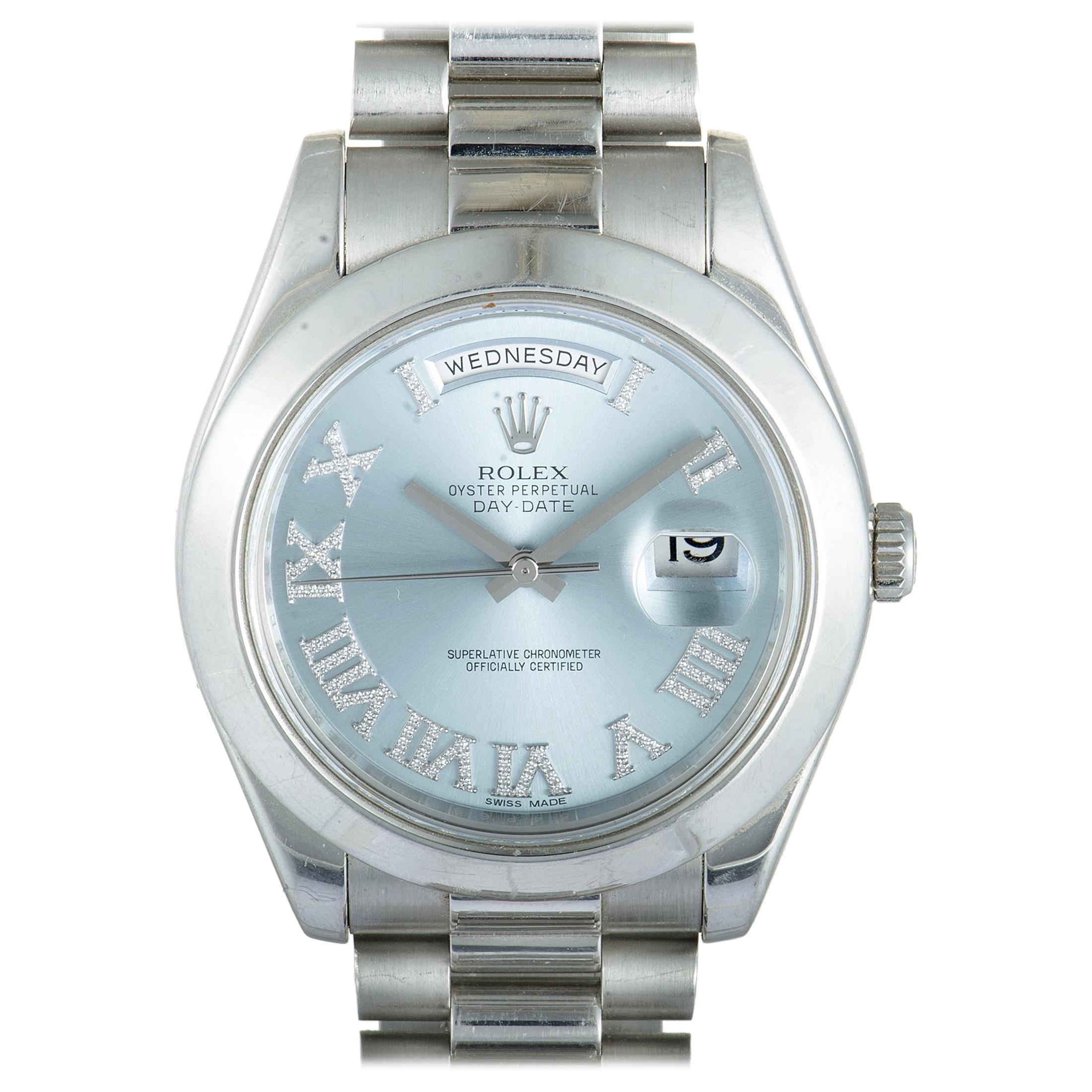 Rolex Oyster Perpetual Day-Date II Watch 218206 ibldrp