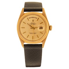 Rolex Oyster Perpetual Day Date Yellow Gold Champagne Dial