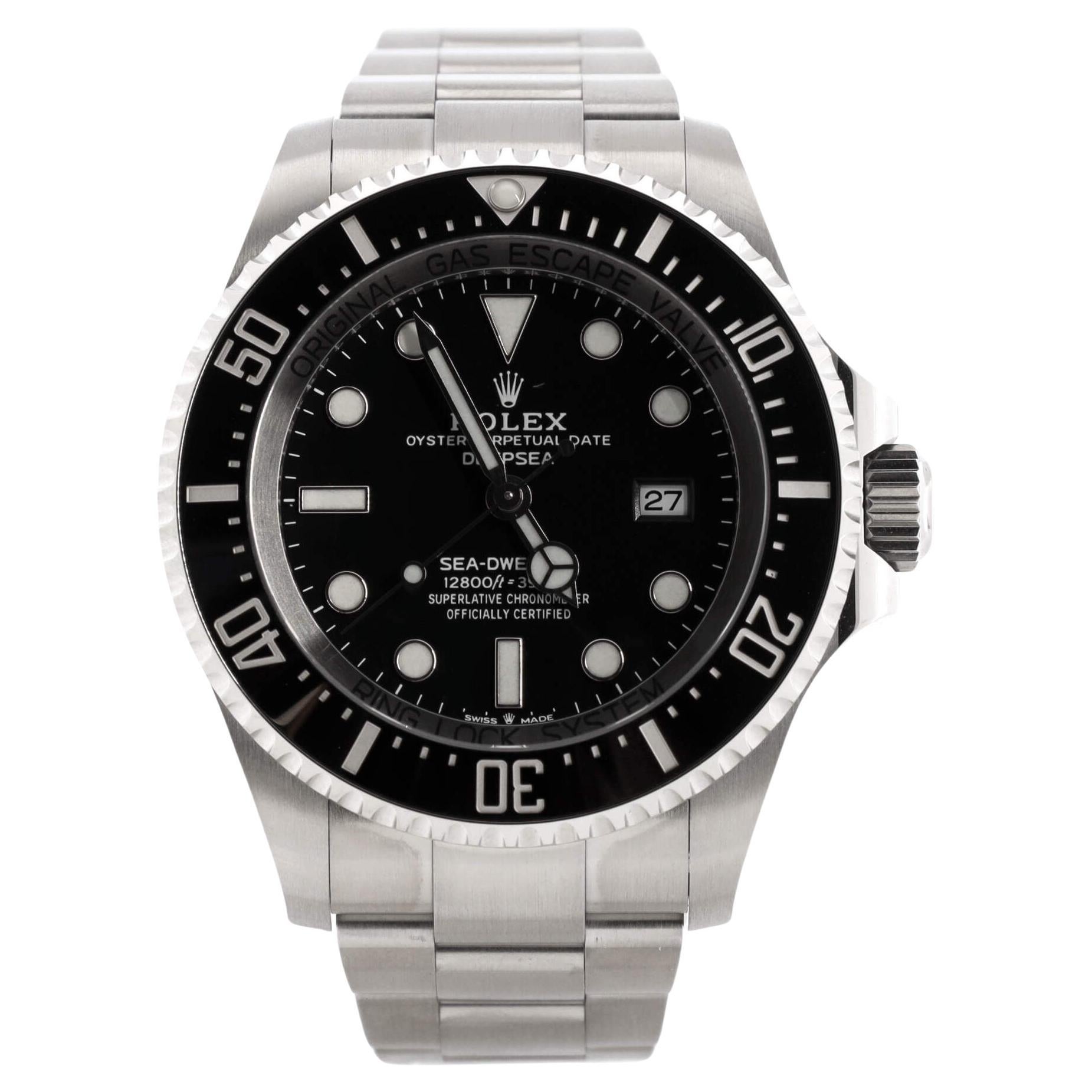 Rolex Sea-Dweller Deepsea Stainless Steel 116660 Wristwatch at 1stDibs
