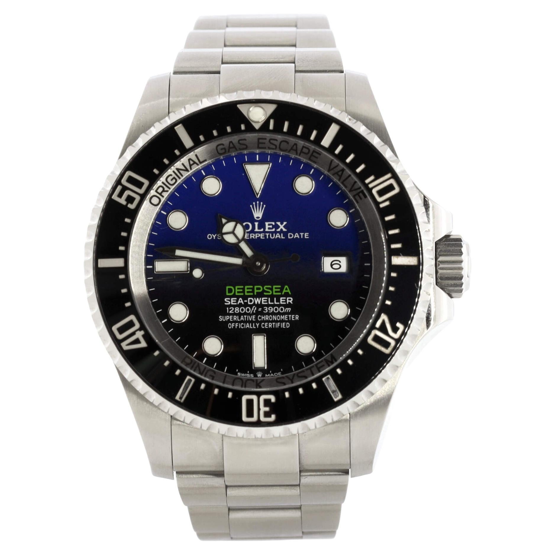 Rolex Oyster Perpetual Deepsea Sea-Dweller James Cameron Automatic Watch For Sale