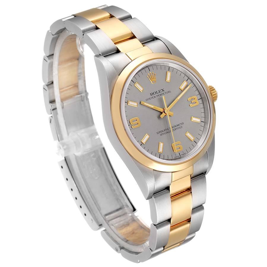 rolex oyster perpetual yellow 36