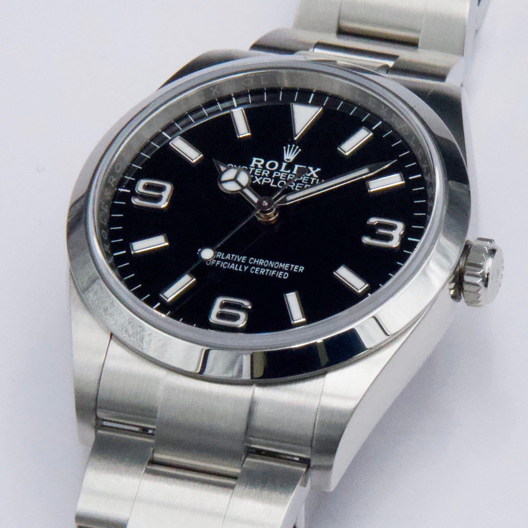 Rolex Oyster Perpetual Explorer 124270 Mens Watch Box Papers en Excelente estado para la venta en Great Neck, NY