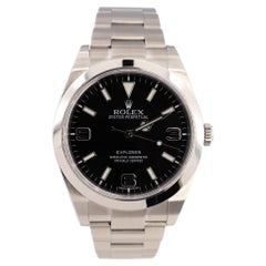Rolex Oyster Perpetual Explorer Orologio Automatico Acciaio Inox 39