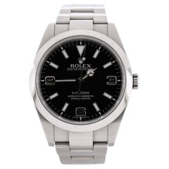 Used Rolex Oyster Perpetual Explorer Automatic Watch Stainless Steel 39