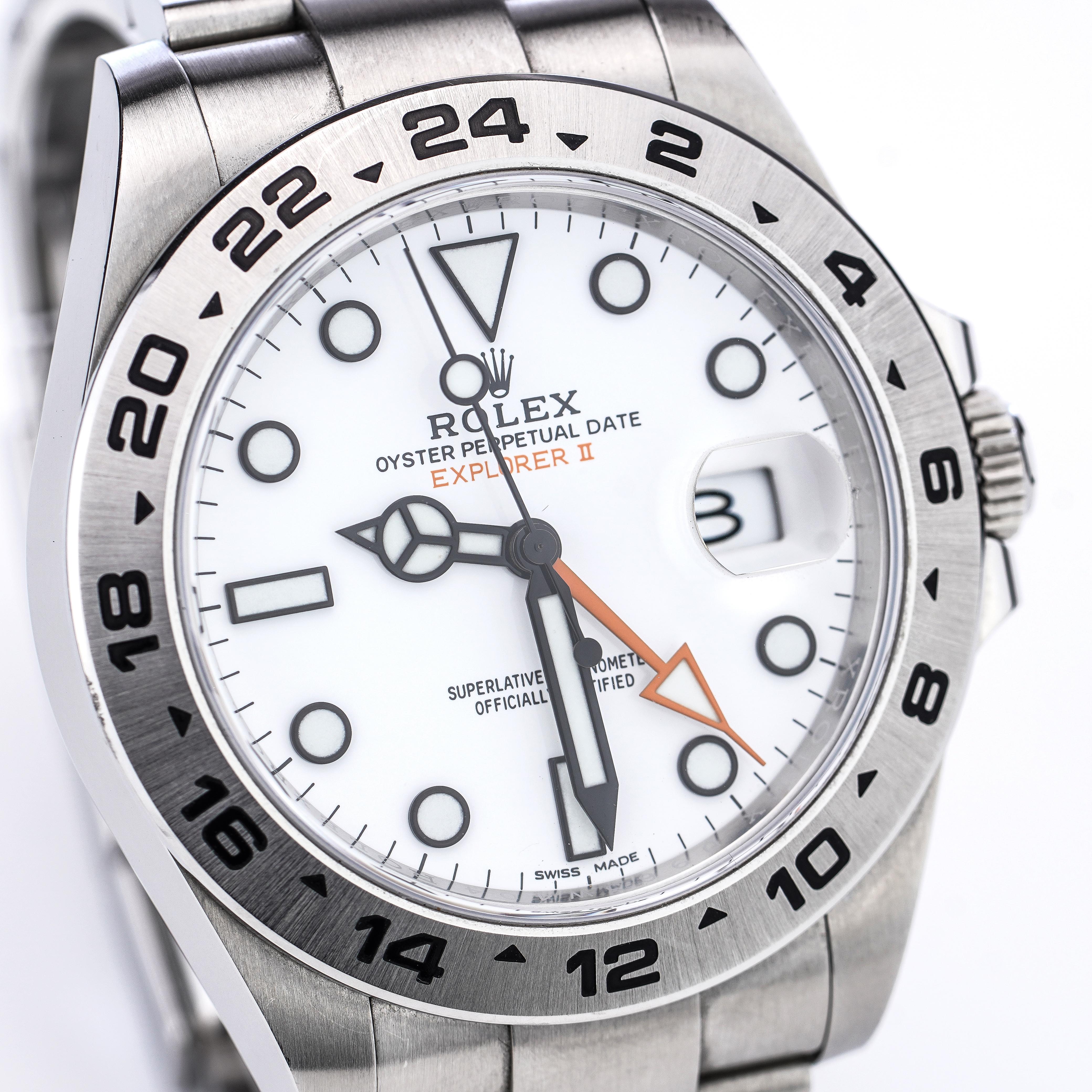 Rolex Oyster Perpetual Explorer II 216570 For Sale 3