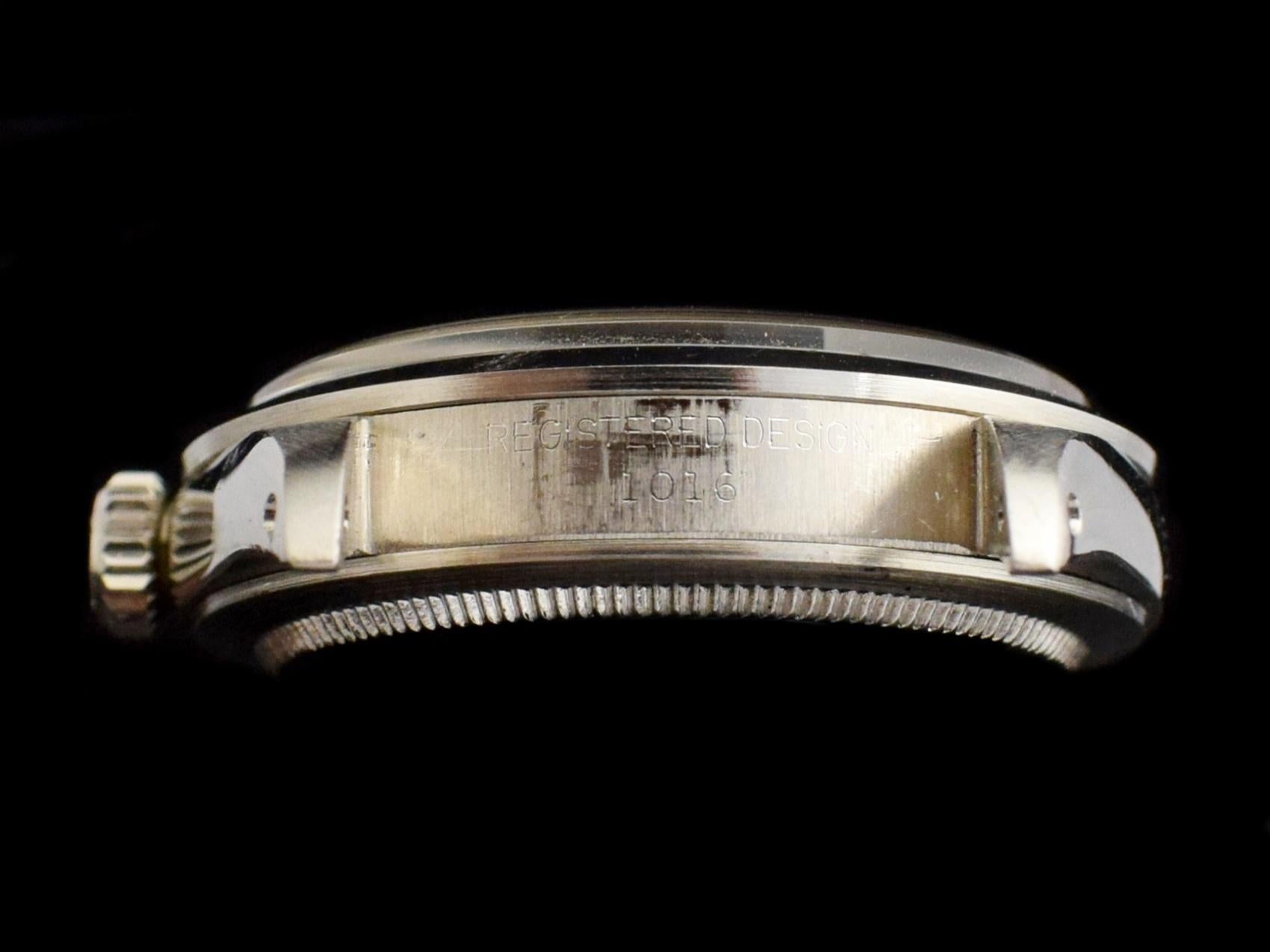 Rolex Oyster Perpetual Explorer Matte Dial 1016 Steel Automatic Watch, 1969 In Good Condition In Central & Western District, HK