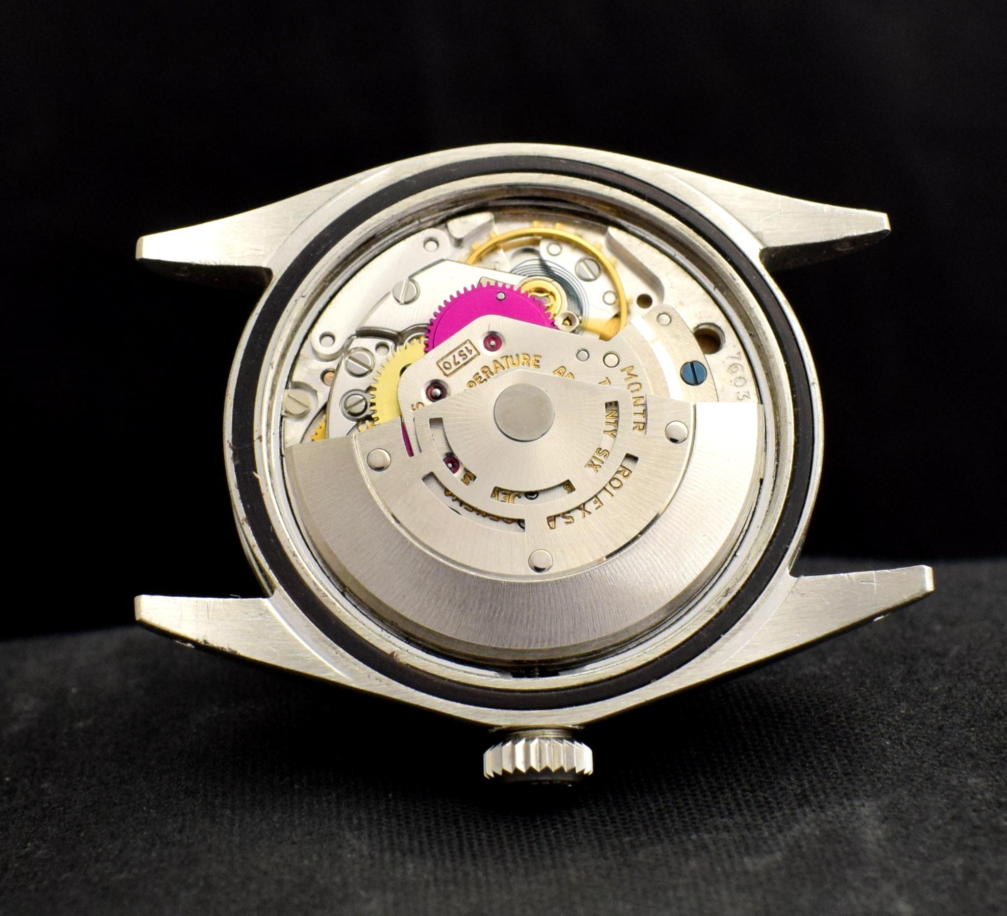 Rolex Oyster Perpetual Explorer Matte Dial 1016 Steel Automatic Watch, 1969 2